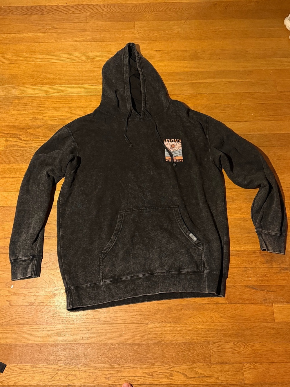 Levitate Pullover Hoodie - Black - Picture 1 of 5